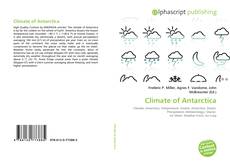Обложка Climate of Antarctica