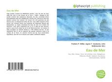 Eau de Mer kitap kapağı