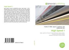 Bookcover of High Speed 1