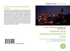 Économie de la République Populaire de Chine kitap kapağı
