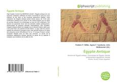 Capa do livro de Égypte Antique 