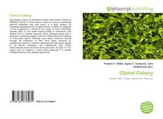 Buchcover von Clonal Colony