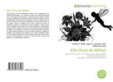 Elfe (Terre du Milieu) kitap kapağı
