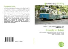 Portada del libro de Énergie en Suisse