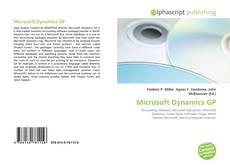 Borítókép a  Microsoft Dynamics GP - hoz