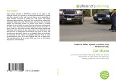 Portada del libro de Car chase