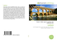 Portada del libro de Latium