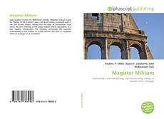 Capa do livro de Magister Militum 