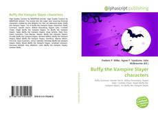 Buchcover von Buffy the Vampire Slayer characters