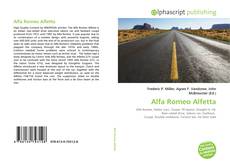 Copertina di Alfa Romeo Alfetta