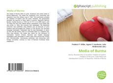Bookcover of Media of Burma