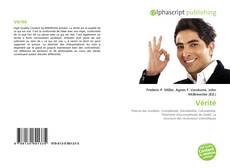 Copertina di Vérité