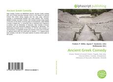 Couverture de Ancient Greek Comedy