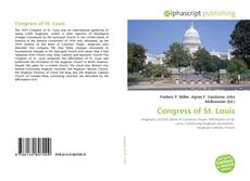 Обложка Congress of St. Louis