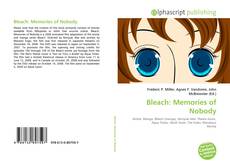 Capa do livro de Bleach: Memories of Nobody 