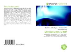 Bookcover of Mercedes-Benz 240D