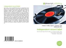 Portada del libro de Independent record label