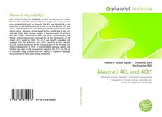 Bookcover of Maserati 4CL and 4CLT