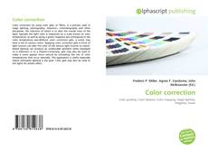 Обложка Color correction