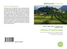 Borítókép a  History of Kathmandu - hoz