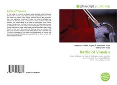 Обложка Battle of Vimeiro