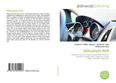 Capa do livro de Mitsubishi RVR 