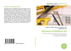 Buchcover von Museum of Modern Art