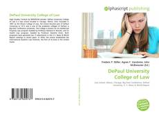 Bookcover of DePaul University College of Law