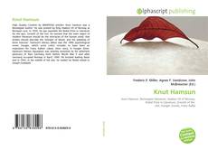 Knut Hamsun kitap kapağı