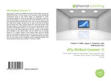 Buchcover von Ally McBeal (season 1)