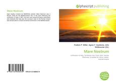 Bookcover of Mare Nostrum