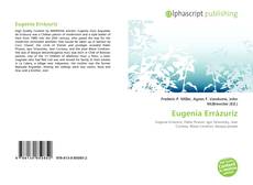 Capa do livro de Eugenia Errázuriz 