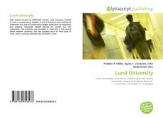 Обложка Lund University