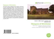 Bookcover of Marquess of Winchester