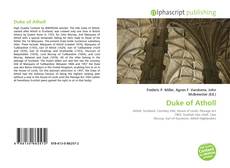 Duke of Atholl kitap kapağı