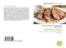 Обложка Honduran Cuisine