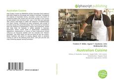 Australian Cuisine kitap kapağı