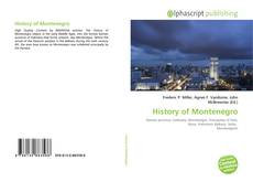 Copertina di History of Montenegro