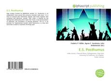 Copertina di E.S. Posthumus