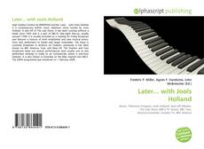 Bookcover of Later... with Jools Holland