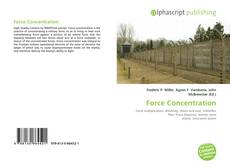 Capa do livro de Force Concentration 