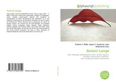 Antoni Lange的封面