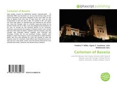 Buchcover von Carloman of Bavaria