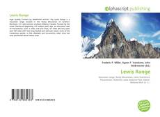 Bookcover of Lewis Range