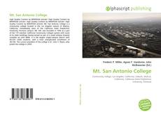 Bookcover of Mt. San Antonio College