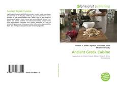 Bookcover of Ancient Greek Cuisine