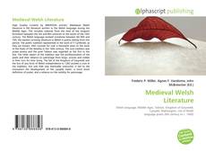Bookcover of Medieval Welsh Literature