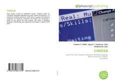 Обложка CIMOSA