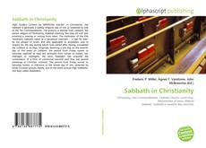 Bookcover of Sabbath in Christianity
