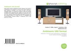 Bookcover of Ambisonic UHJ format